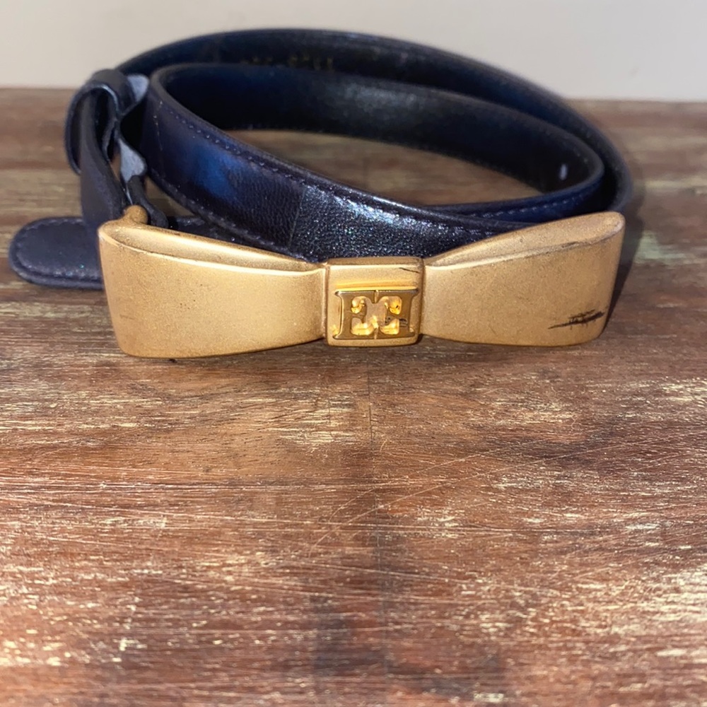Escada dark grey belt size 34